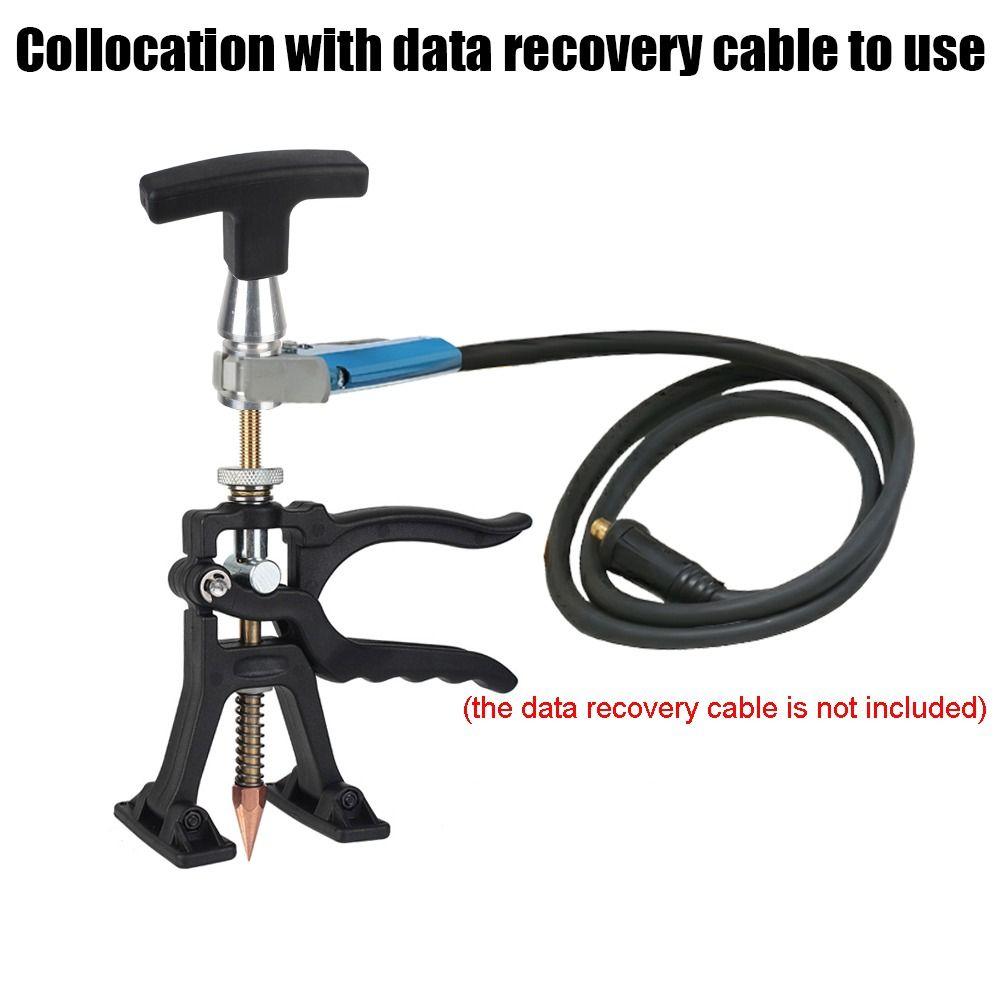 360° Rotary Handle Spot Welding Pulling Unit with Base Small Leveling Bar Lifter  Truck