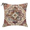 Square Pillow Case Boho Throw Covers, 18 x Inch Bohemia Bedroom Pillowslip Ethnic Style Cushion Case, Decorative Pillowcase for Sofa Couch