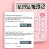 Accounting Tools Electronic Calculator Dual Power Supply Solar Calculator  Learning Tools