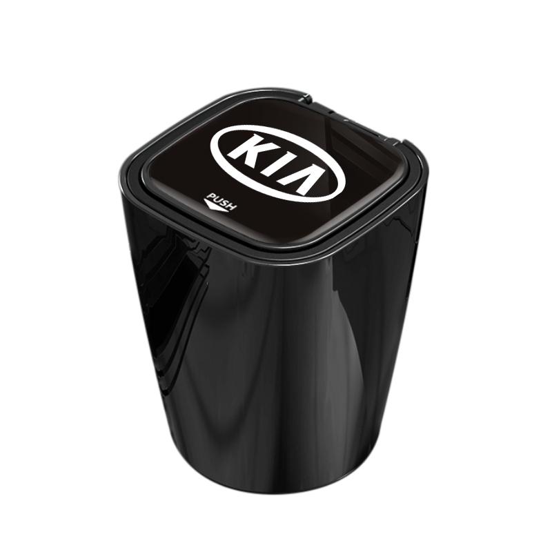 Car Ashtray Smokeless Storage Box with LED Light for KIA Sportage Rio Ceed Picanto K5 K9 Sorento auto Accessories rubbishIH0