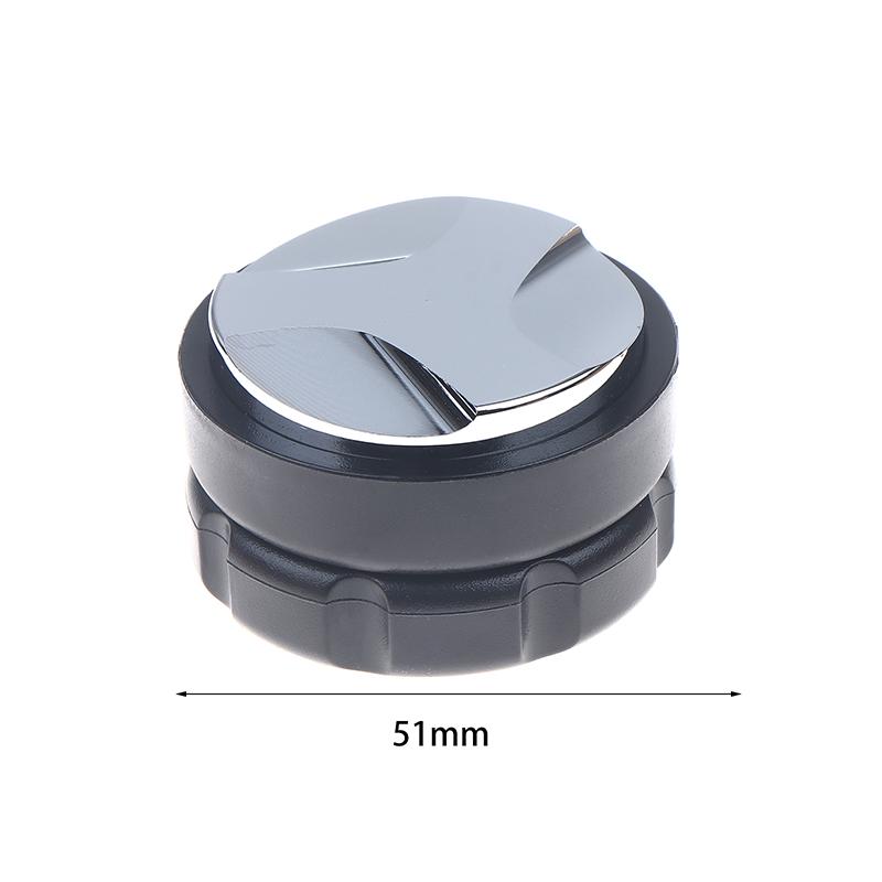 Coffee Distributor Espresso Distribution Tool/Leveler 3 Angled Slopes Adjustable Palm Tamper Fits 51/53/58Mm Portafilter 1Pc
