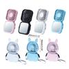 Small Handhelds Fan Necks Fan Electric Fan Summer Cooling Fan Lightweight Desk Fan Neck Straps Fan Plastic Material