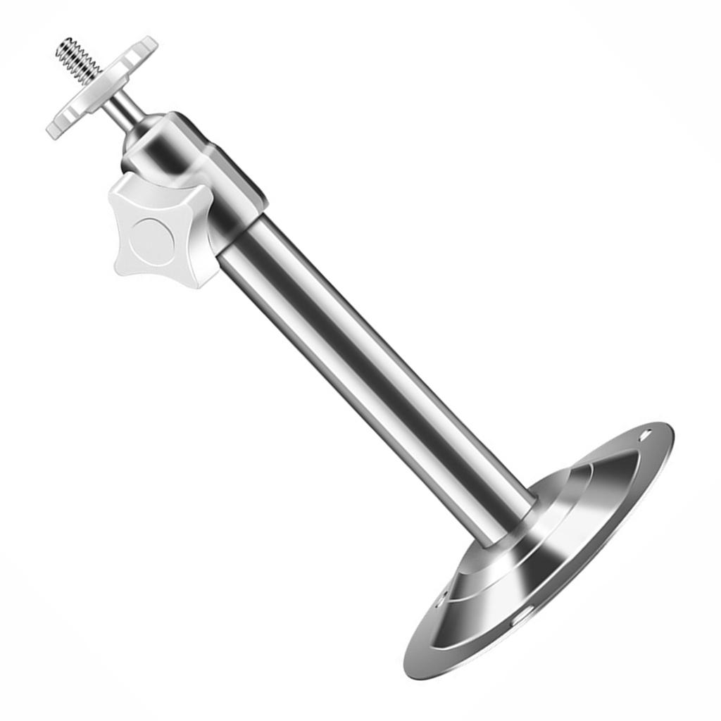 Stainless Steel Weatherproof Wall/Ceiling Mount Camera Bracket with 360Degree Rotation for Indoor and Outdoor Use