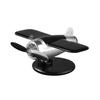 Attractive Solar Powered Airplane Ornament For 360 Degree Dashboard Decoration