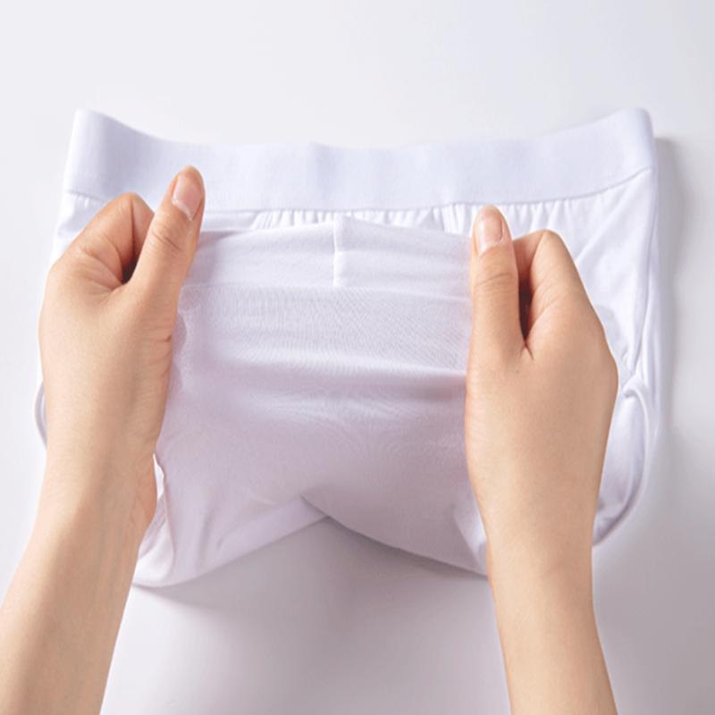 Men's Briefs Underwear Breathable Lingerie Panties Underpants Solid Colors Undies Breathable Knickers L XL 2XL 3XL 4XL
