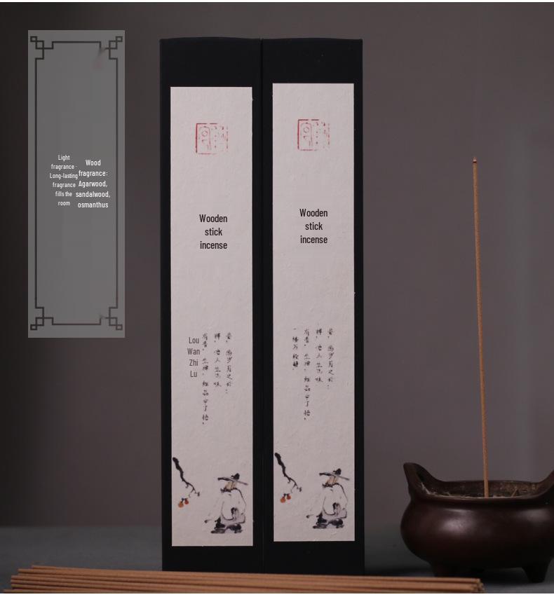 Goose Pear Chen Xiang Incense Sticks for Indoor Use with Sandalwood and Dragon's Saliva Fragrance.