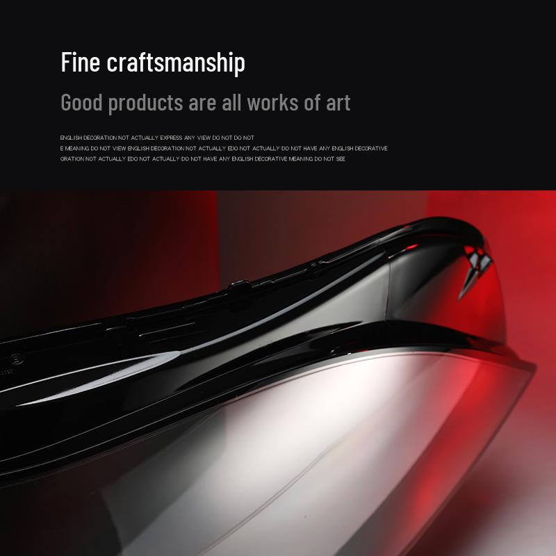 Compatible Headlight Lens Cover for 2016-2017 Mercedes-Benz CLS W218 - Headlight Shell/Mask.