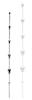 Brano S 22 Cm Metal Urethral Rod - Diameter 6 To 14 Mm - UrethralPlay - Urethral Rods