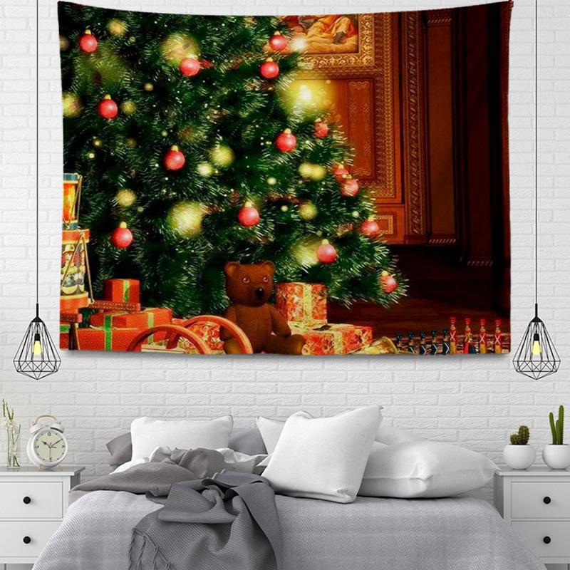 Weihnachtsserie zum Aufhängen, Stoffteppich