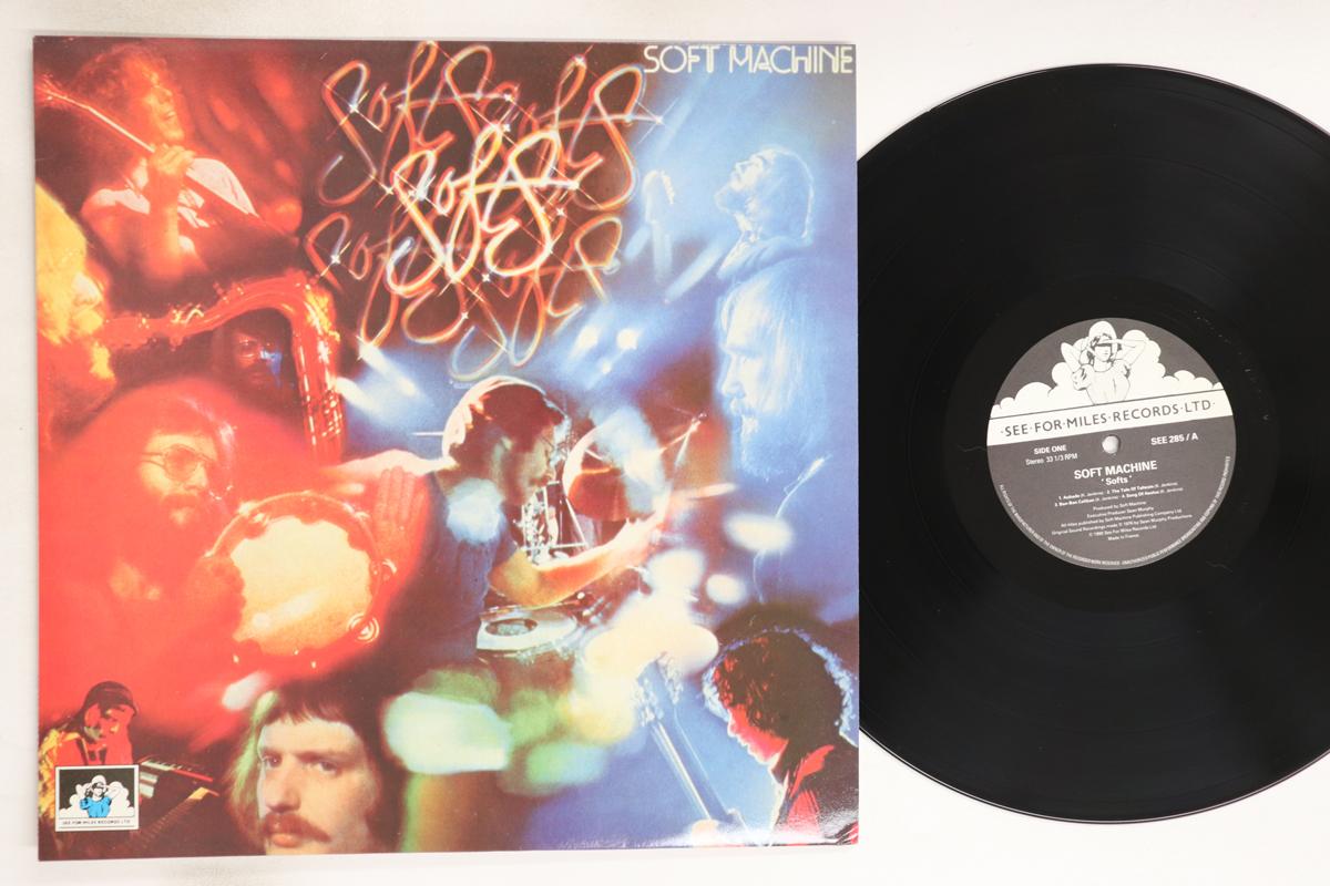 

LP Record SOFT MACHINE - Softs SEE285 SEE FOR MILES 1990 UK Rock Used