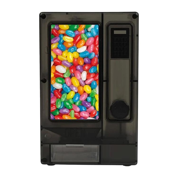 Large Capacity Candy Dispenser Sweet Treats Storage Box Kids Pulling Design Vending Machine Toy For Candy Organization