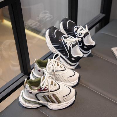 New Spring and Autumn Fashion Personality Running Shoes for Boys and Girls Casual Breathable Light and Comfortable Soft Sole Sports Shoes