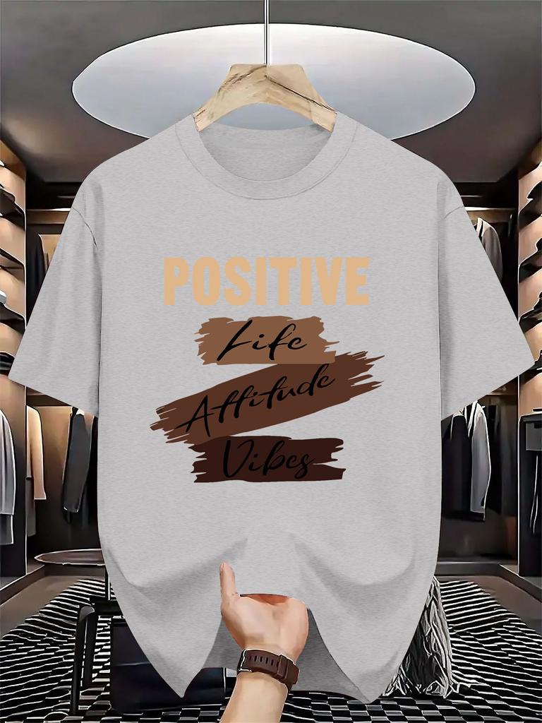 2026 Summer New Style Unisexs Pure Cotton TShirt Street Casual Fashion Soft and Comfortable Breathable Simple Letter Pattern Prin