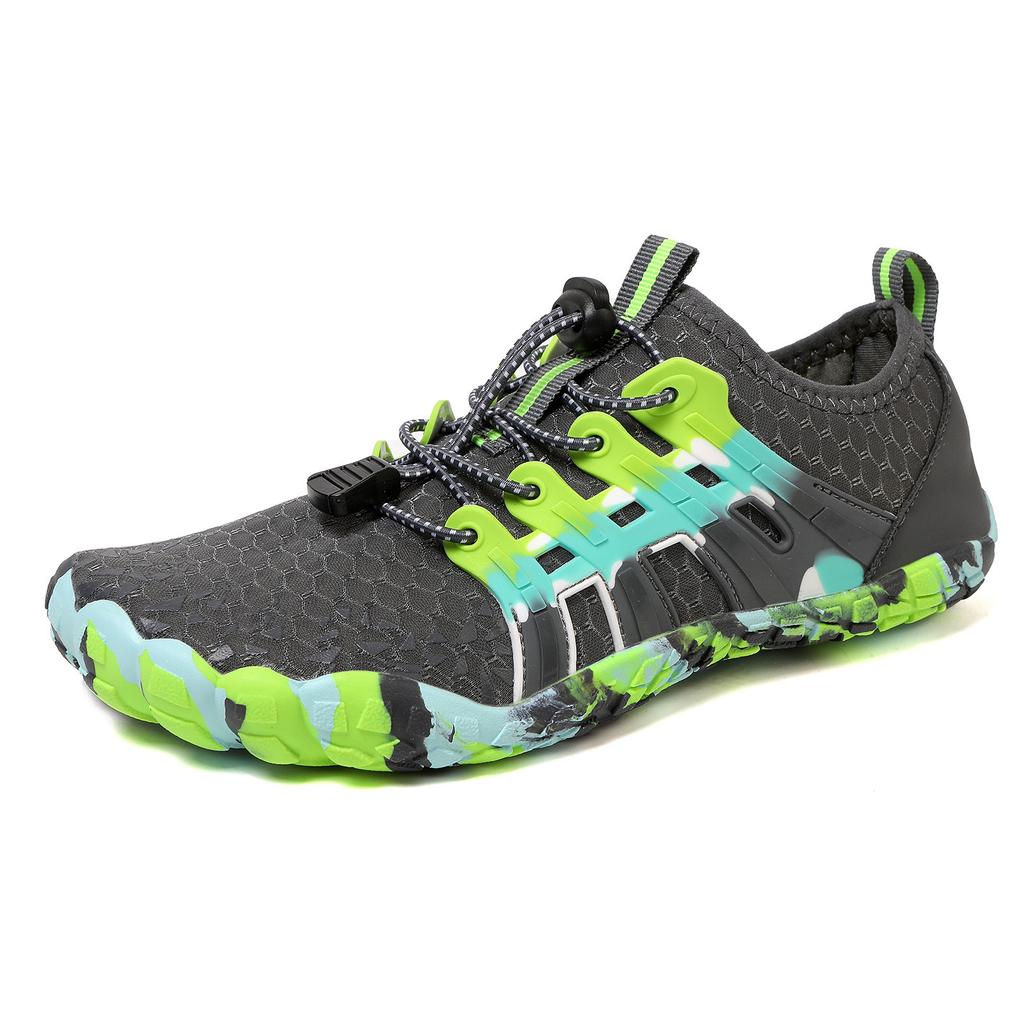 New outdoor creek tracking sports shoes men's and women's low-top swimming non-slip snorkeling five-finger shoes fishing beach wading shoes