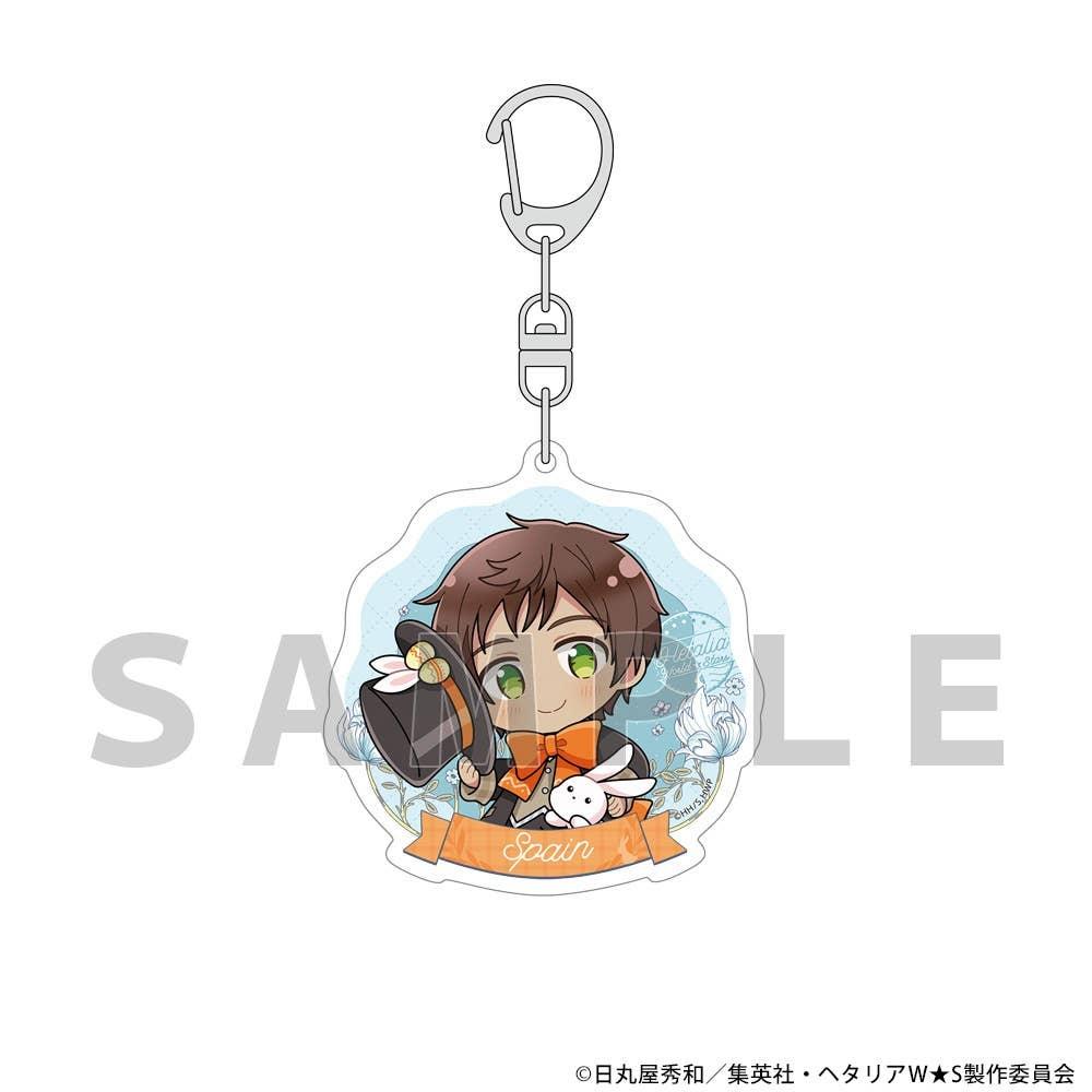 Hetalia Acrylic Keychain  Spain  Easter 