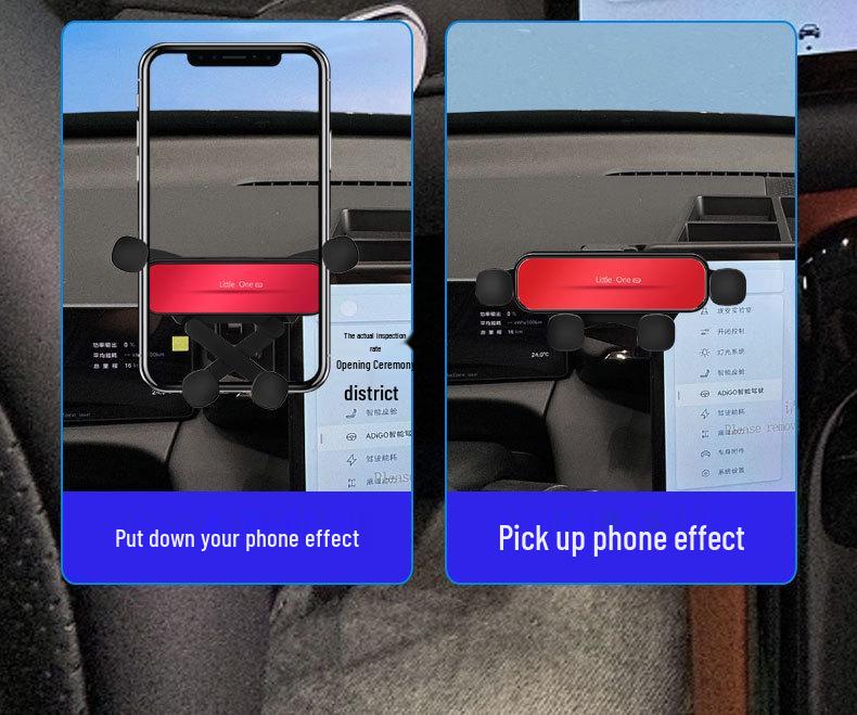 Enhanced Phone Holder with Storage for Aion V & Aion R, Optimized for 24-25cm Users
