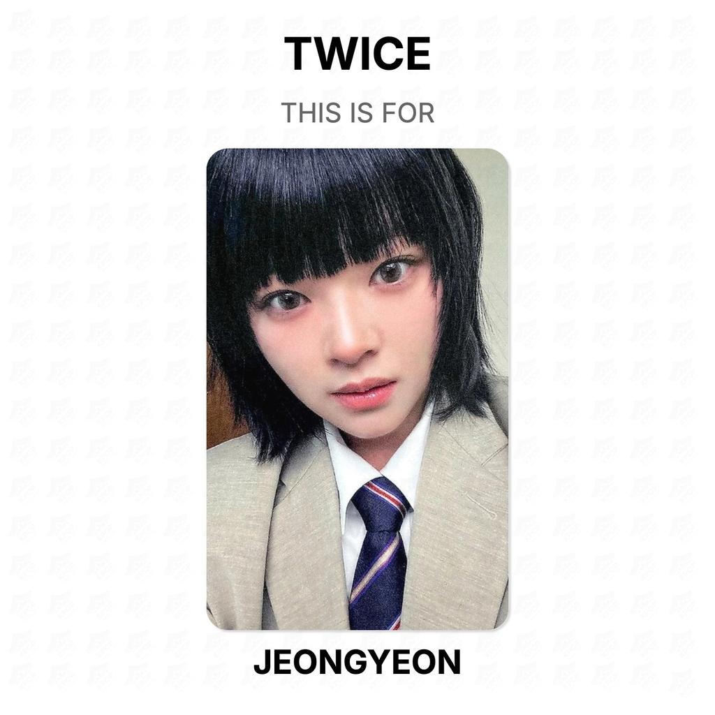 Twice THIS IS FOR Official Photocard
