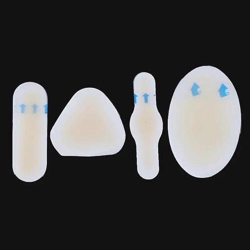 10pcs Adhesive Hydrocolloid Gel Blister Plaster Heel Anti-wearing Heel Sticker Pedicure Patch Plaster Foot Care Tools