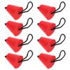 8Pcs Set Kayak Scupper Plug Silicone Drain Hole Bung Stopper with Lanyard for CanoeBlack
