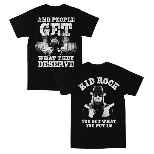 New Kid Rock Get What You Put In T Shirt S5XL For Men Cotton Black MM119 Unisex T-Shirt XXL
