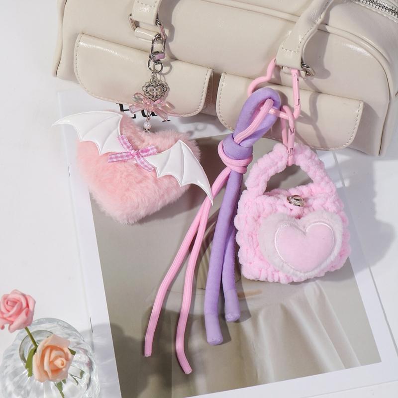 Stylish Lovely Love Heart Phone Case Fashion Keychain Multifunctional Great for Everyday Use and Travel Casual Wear