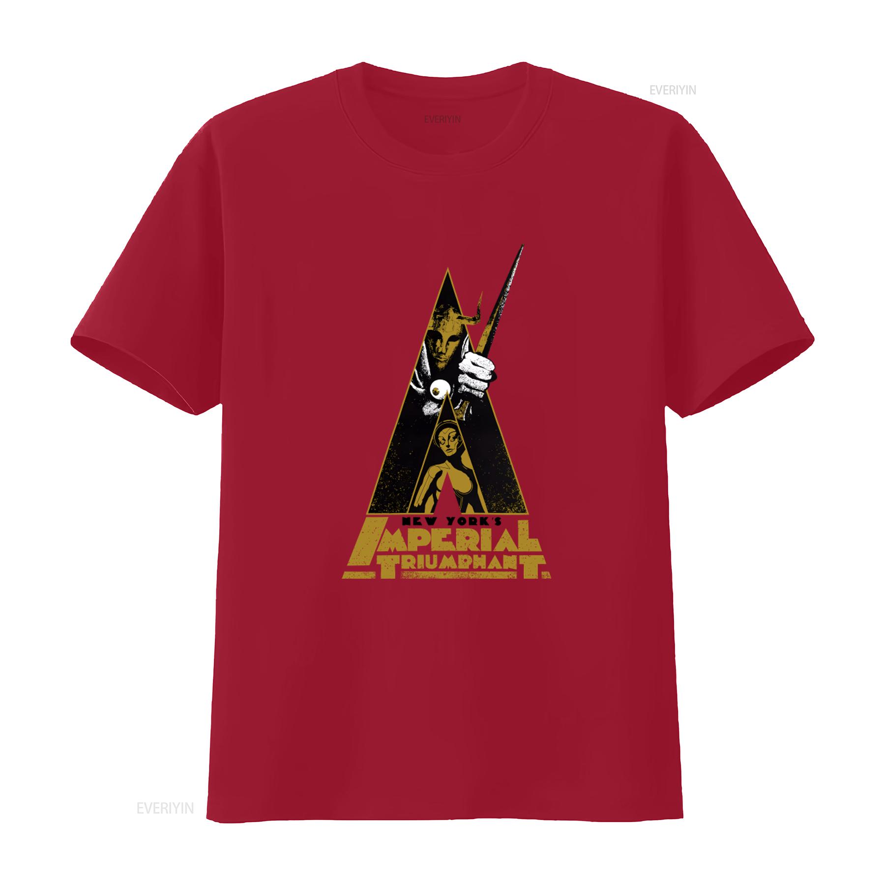 

IMPERIAL TRIUMPHANT Clockwork T Shirt for Men Stylish and Unique Design vintage Washed Stretched Unisex Slightly S