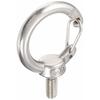 TRUSCO Stainless Steel Hook Eye Bolt Thread Diameter M6 x 1.0 TFIB-6