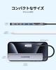 LENTION USB C 4 USB 4K 60Hz 10Gbps 100W PD Power USB Converter Slim Power Compatible with MacBook Pro iPad Pro Surface Pro and More Hub, 3.0 (Type-C),