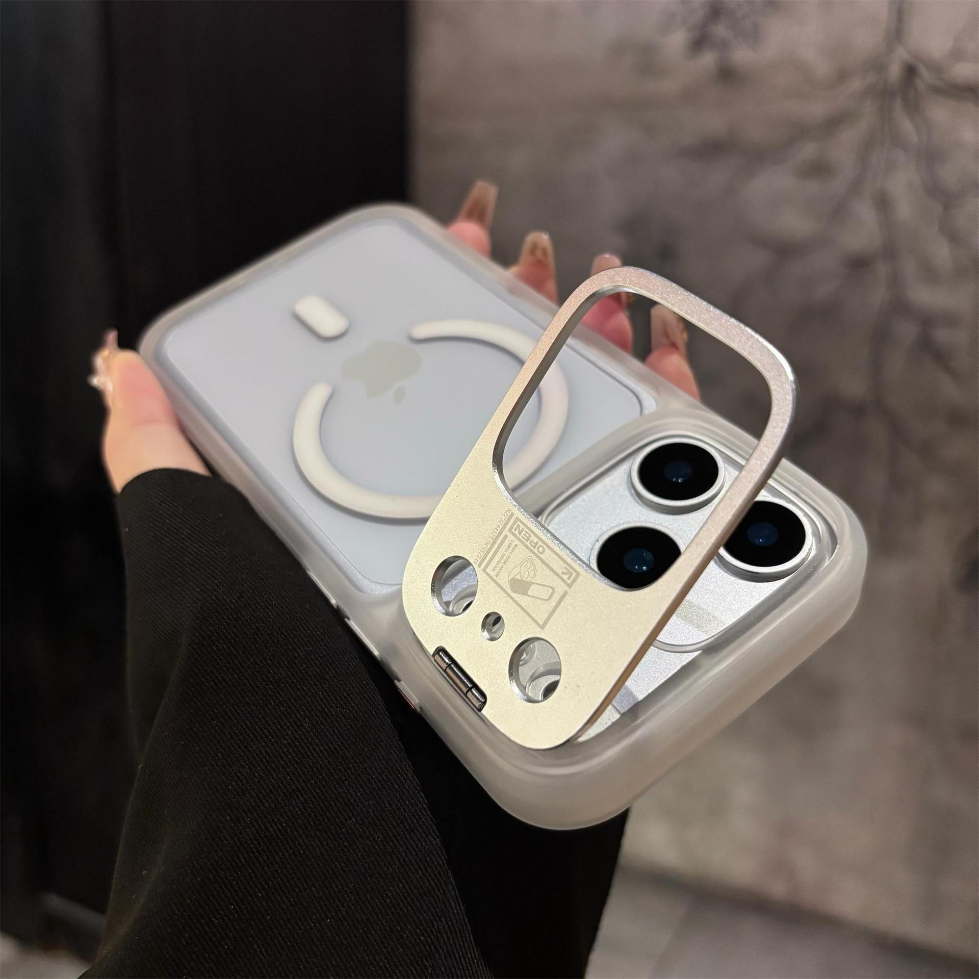 

Multi-Dimensional Magnetic Lens Holder for iPhone 17 Pro Max with High Transparency Lens Film and Apple 16 Compatibility iPhone 11 Pro Max