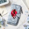 Fashion Astronaut Skateboard Printed Long Wallet Portable Casual Multi Card Holder Purse for Daily Use