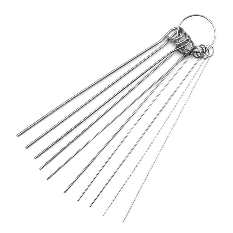 Stainless Steel Conductive Through-hole Needle High-Density Non-stick Soldering and Cutting Tip Welding Accessory