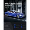 1/24 Benz E-Class E300 L Alloy Car Model Diecast Toy Metal Vehicles High Simulation Sound And Light Pull Back Toy Car Collection Gift