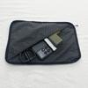 Grid Pattern Pillow Storage Bag 2-in-1 Camping Headrest Durable Travel Pouch  Camping Sleep