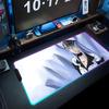 esdeath Mouse Pad RGB Gaming Mousepad Big LED Pad PC Desk Mat Luminous Mouse Pad Large Keyboard Mats Table Rug With Backlit
