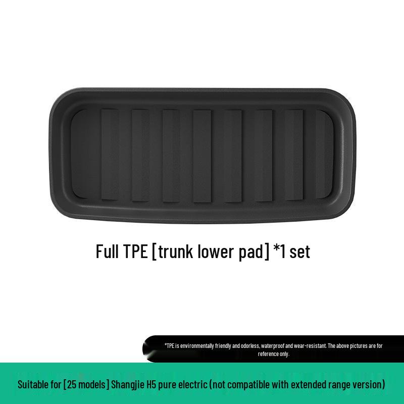 Custom TPE Floor Mats & All-Weather Trunk Mat for 2025 Shangjie H5