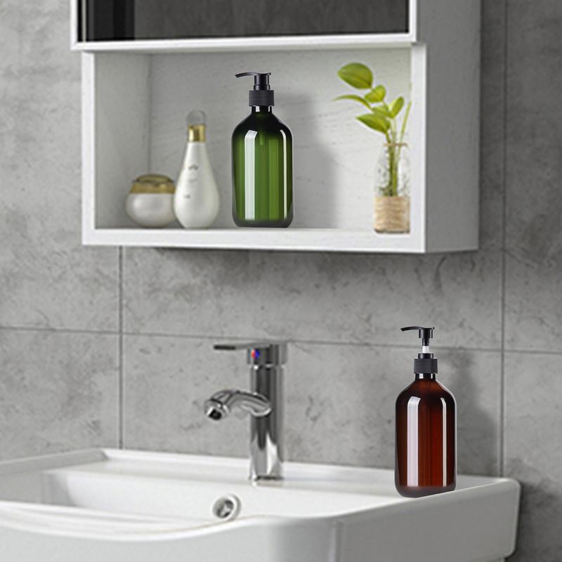 4 stücke Shampoo Seife Dispenser Flasche Nachfüllbar Lotion Shampoo Conditioner Körper Waschen Seife Flasche Bad Dusche Fall