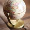 Retro Globe Ornament – European & American English Version | Exquisite Universal Study Decoration & Gift