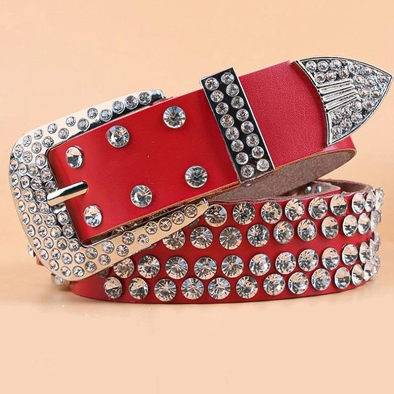 Cowgirl Western Belt Bling for Rhinestone Belts for Women Vintage Western Cowgirl Bling Belts for Jeans Dress Bling