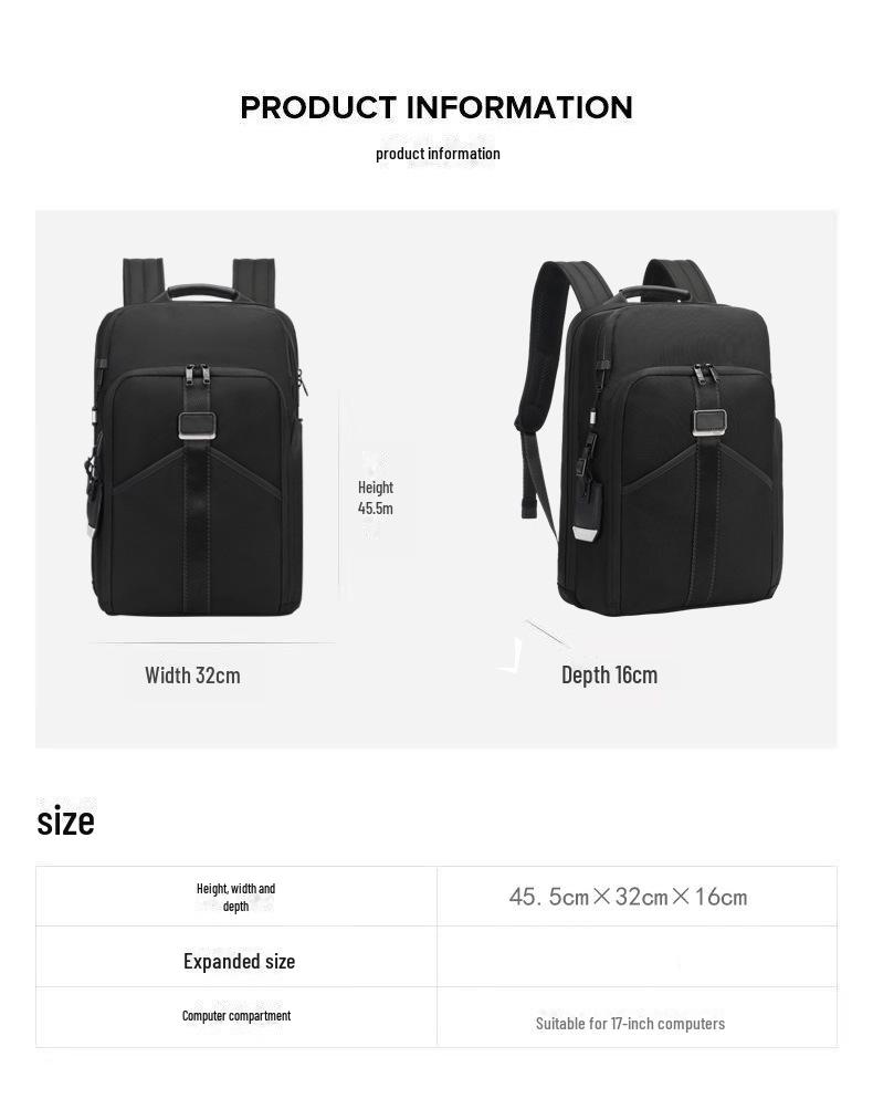 Ballistic Nylon Esports Pro 17'' Men's Laptop Backpack