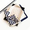 70 simulated silk scarf square scarf women's fashion letter printing small square scarf workplace decoration scarf scarf