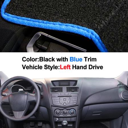 Car Dashboard Cover For Mazda BT50 2012 2013 2014 2015 2016 2017 2018 Dash Mat Pad Carpet Dashmat Sun Shade Pad Car Styling