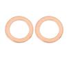 uxcell 14mm Inner Diameter Banjo Hose Barb Bolt Fittings for Banjo Bolts Car Set of 2