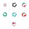 Mountaineering Buckle Korean Ins Keychain Cute Fruit Keyring  School Bag Decor