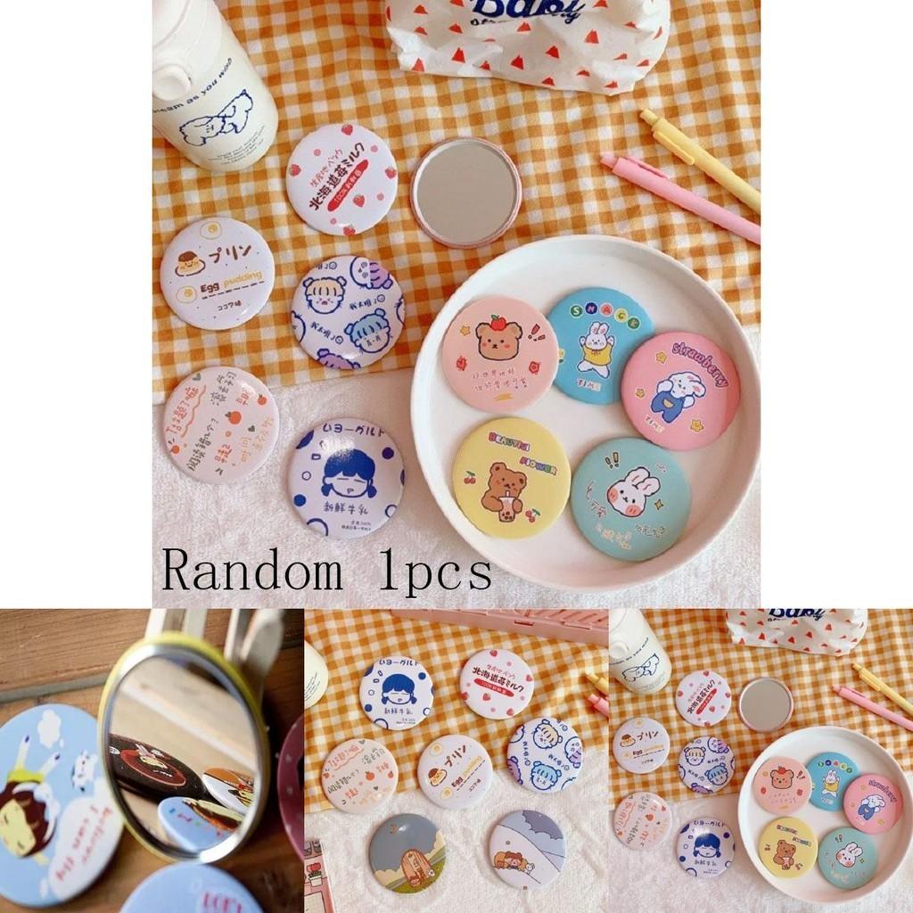 Fashion Mini Makeup Mirror Pocket Compact Cosmetic Vanity Girls Mirror