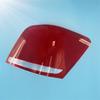 Compatible with 2013-2015 Mercedes-Benz GLK Taillight Shell - Rear Brake Light Cover, Red Transparent.