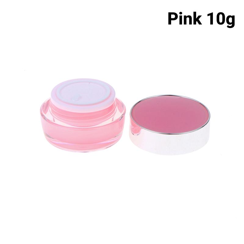 1Pcs Acrylic White Pink Purple Eyeshadow Box 5G-30G Eye Cream Jar Empty Face Cream Bottle Thickened Cream Box Cosmetic Container