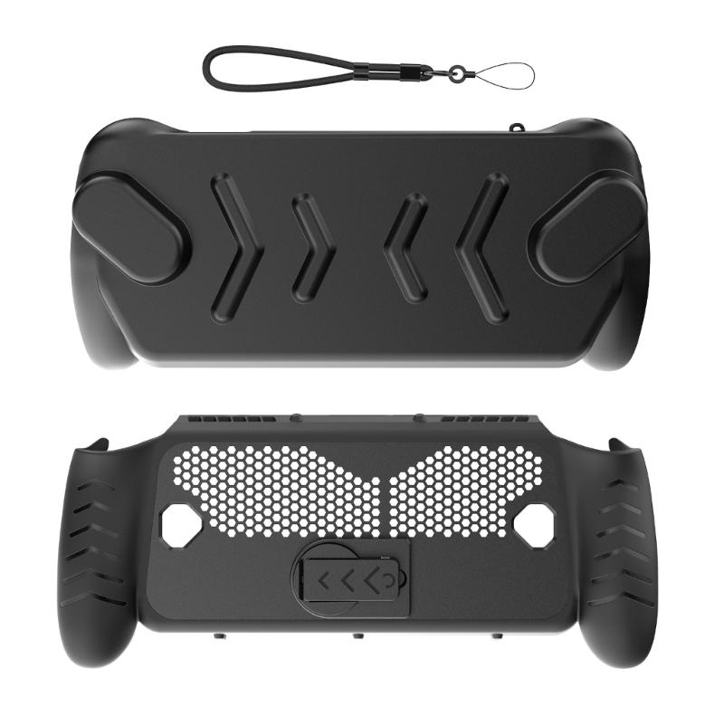 Gamepad Housing for ROG X Protective Cover Case Game Console Scratchproof Upper Bottom Shell with Kickstand