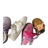 Studencki fioletowy niszowy zmysł designu damskie studenckie brzydkie urocze buty na płaskiej podeszwie retro casualowe buty sportowe