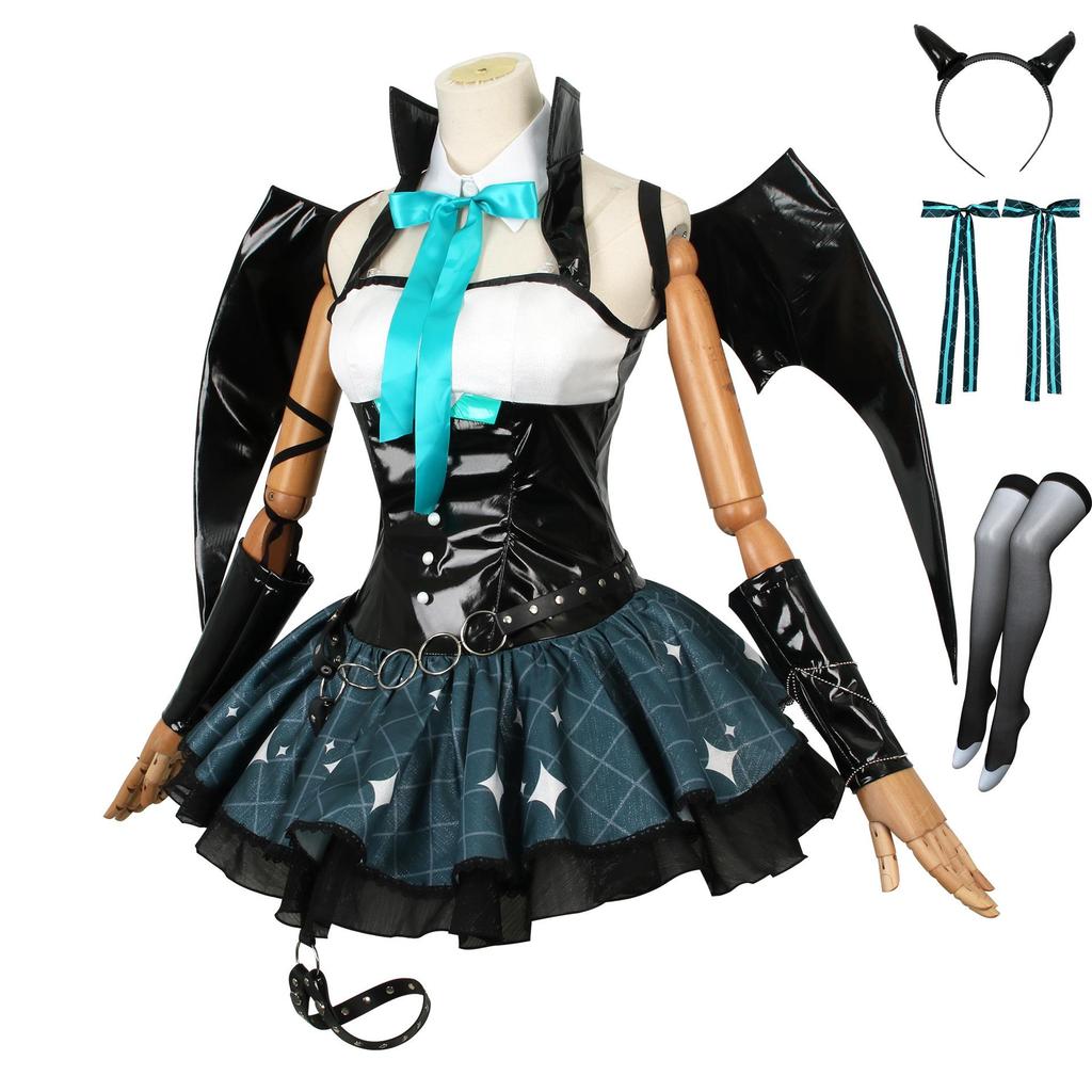 Future Devil Corset Cosplay - Raccoon Rascal Female Outfit