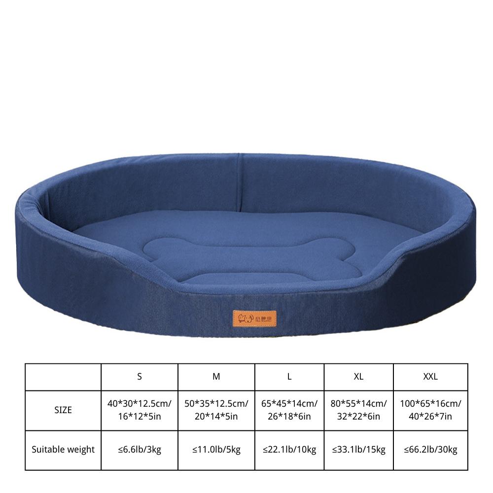 Camas para Perros Impermeables de Espuma Ortopédica de Invierno para Perros Pequeños Medianos Grandes Sofá Duradero para Perros La Cama para Mascotas Lavable con Funda Extraíble
